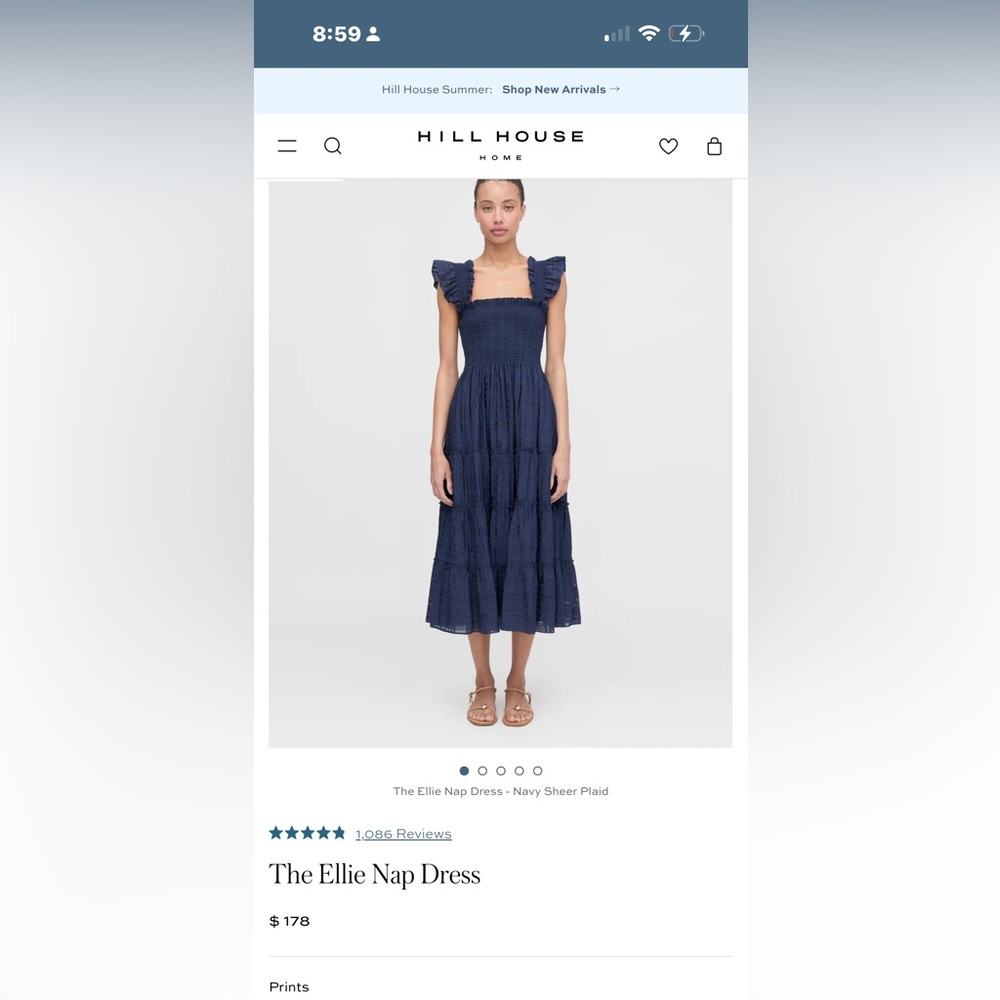 Hill House Ellie nap dress